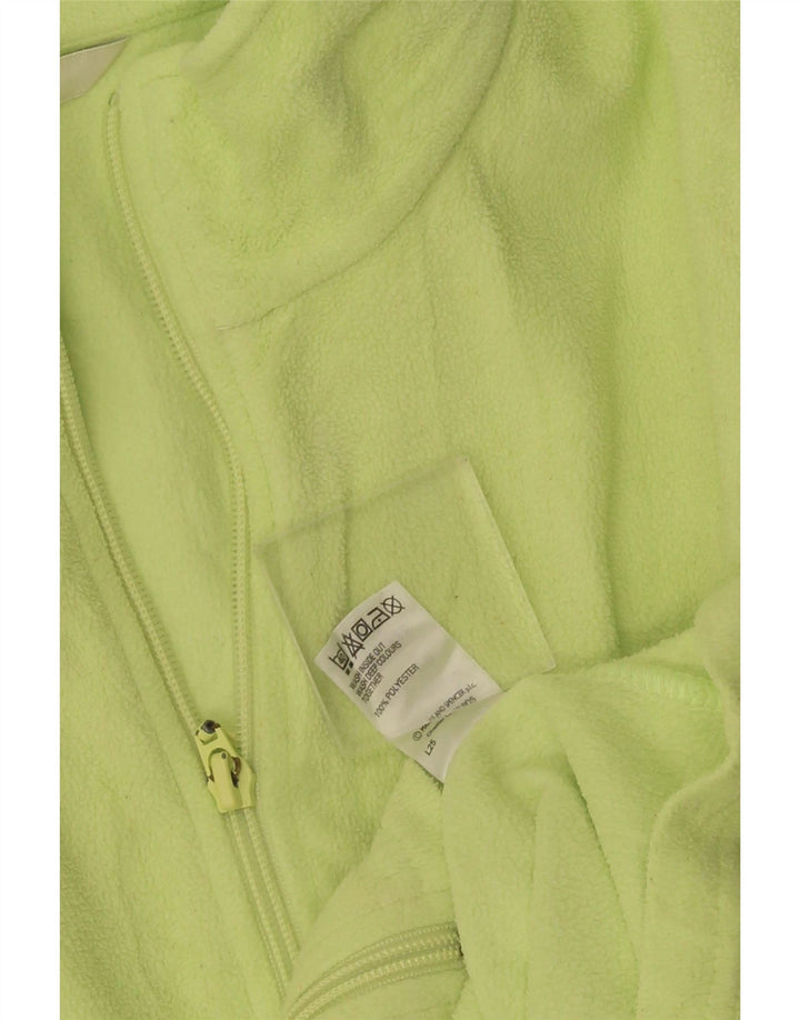 Marks & Spencer Veste polaire pour femme UK 20 2XL Vert Polyester