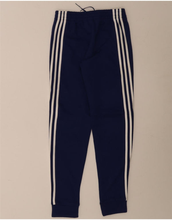 Adidas Pantalon de Survêtement Garçon Joggers 13-14 ans Bleu Coton