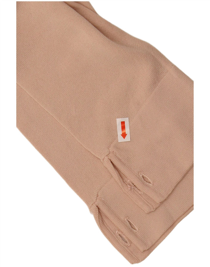LIU JO Cardigan court pour femme UK 14 Beige moyen