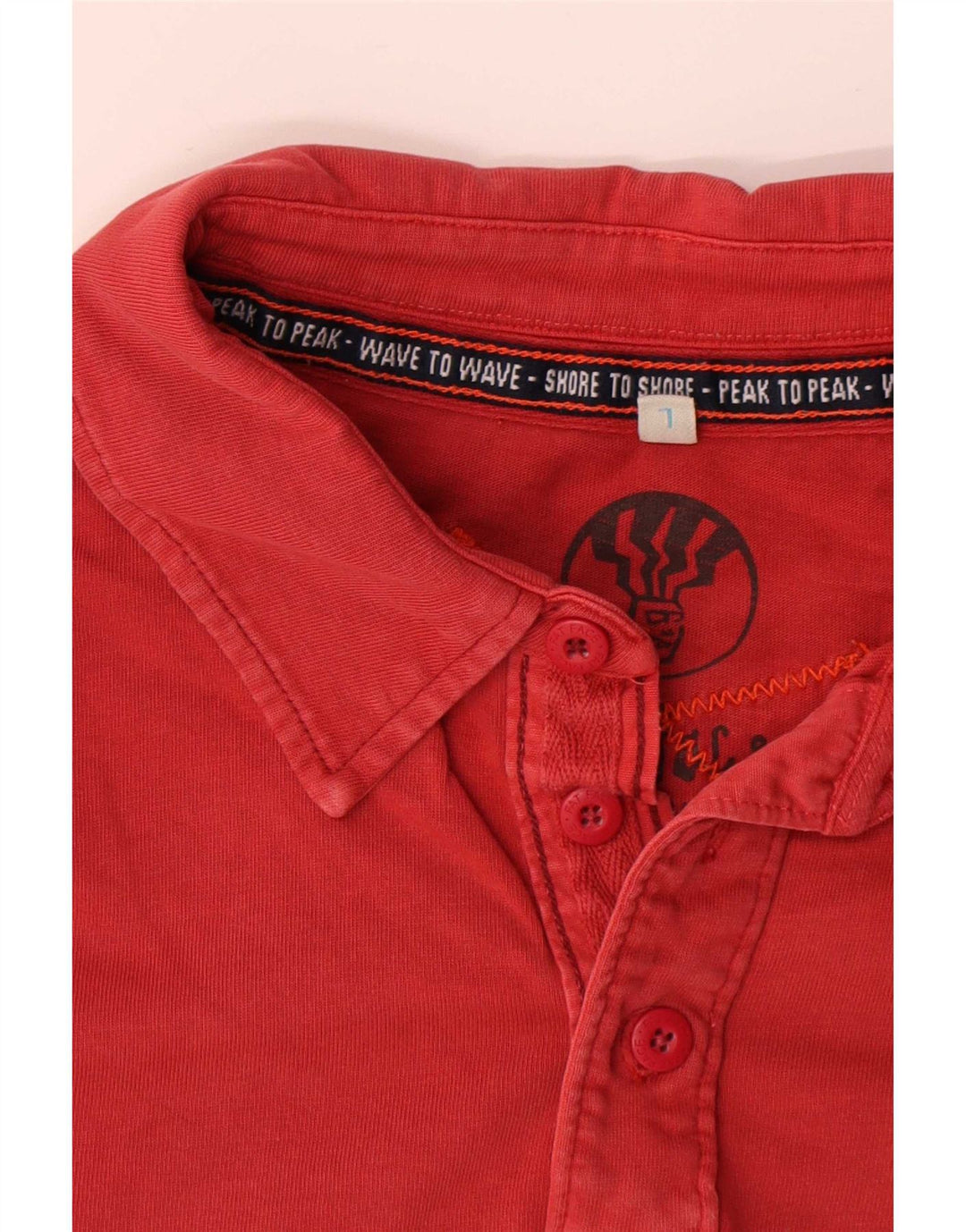 Timberland Polo Rugby Homme Grand Rouge Coton