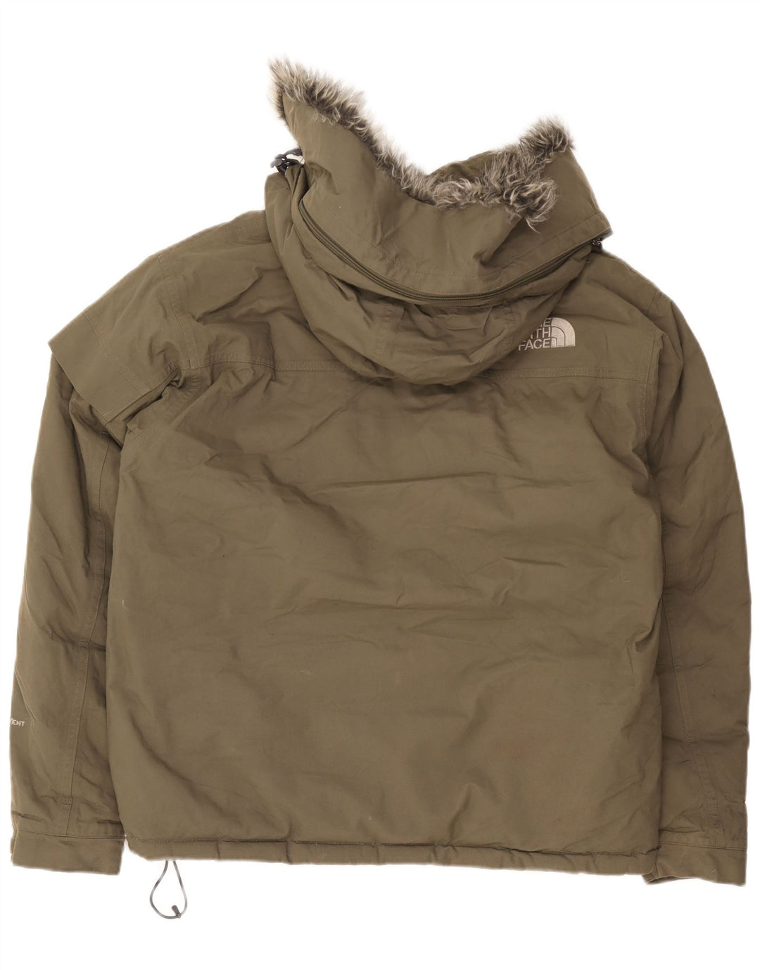 The North Face Veste rembourrée à capuche pour homme UK 38 Medium Khaki Nylon