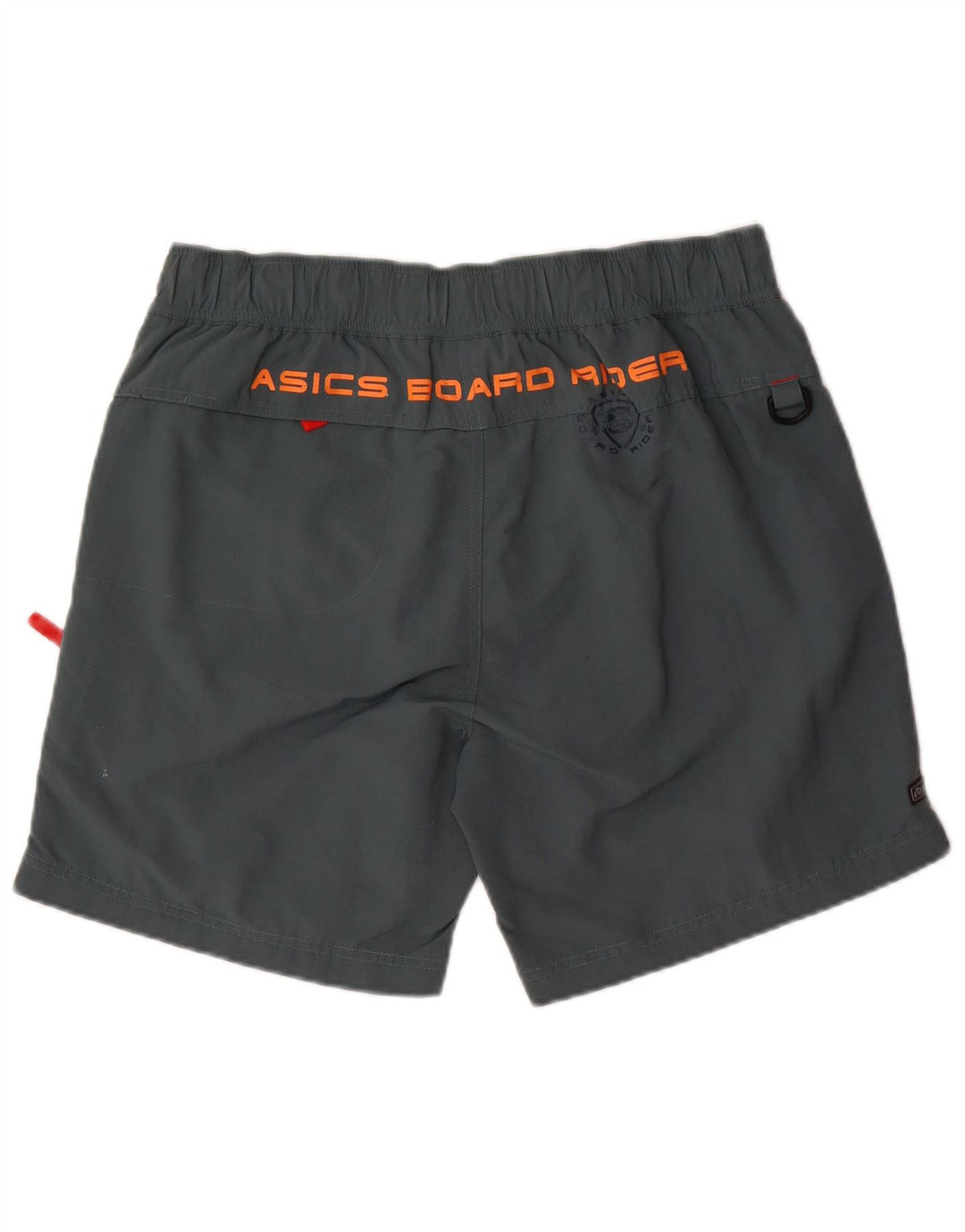ASICS Short de bain graphique pour hommes, grand, en nylon color block, bleu marine
