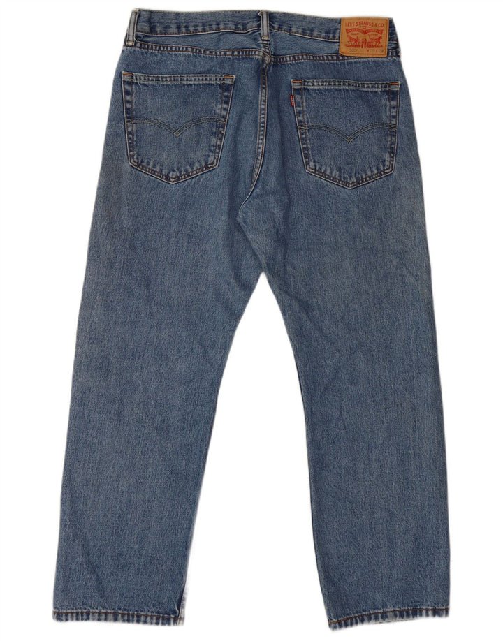 Levi's Jean Droit 505 Homme Bleu W36 L29 Coton