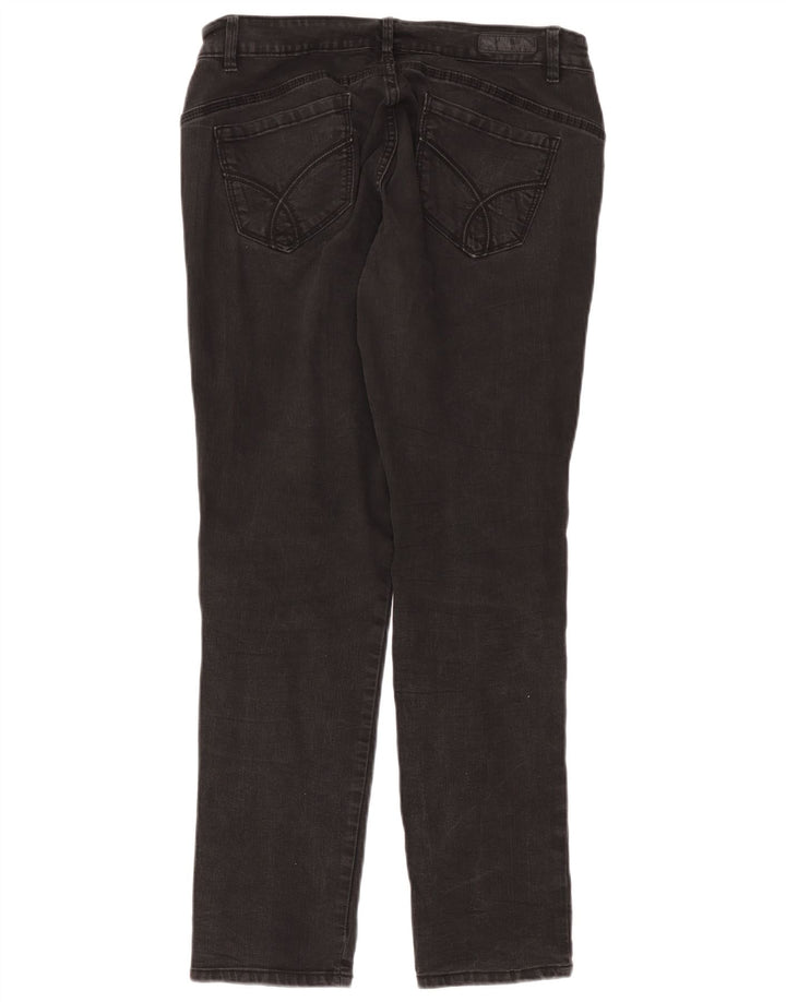 CALVIN KLEIN Jean skinny courbé pour femme W34 L30 Gris