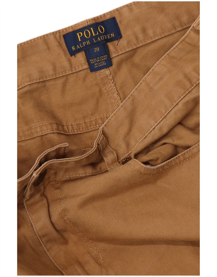 POLO RALPH LAUREN Pantalon Chino Slim Fit Garçon 15-16 ans W32 L33 Marron