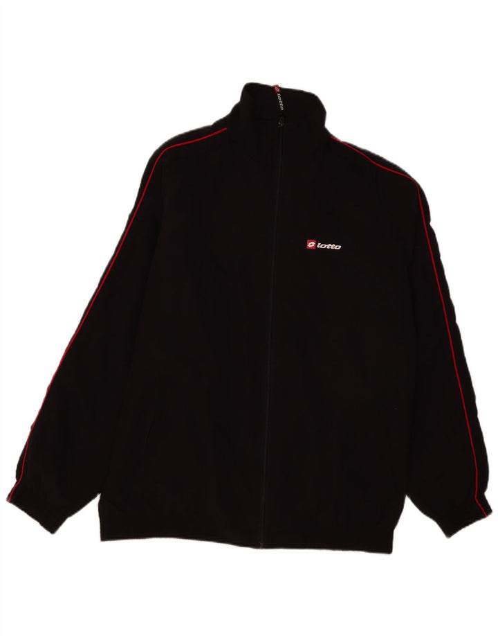 Lotto Veste de Survêtement Homme XL Noir Polyester