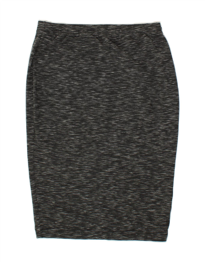 BENETTON Womens Pencil Skirt W36 XL Grey Flecked Vintage Benetton and Second-Hand Benetton from Messina Hembry 