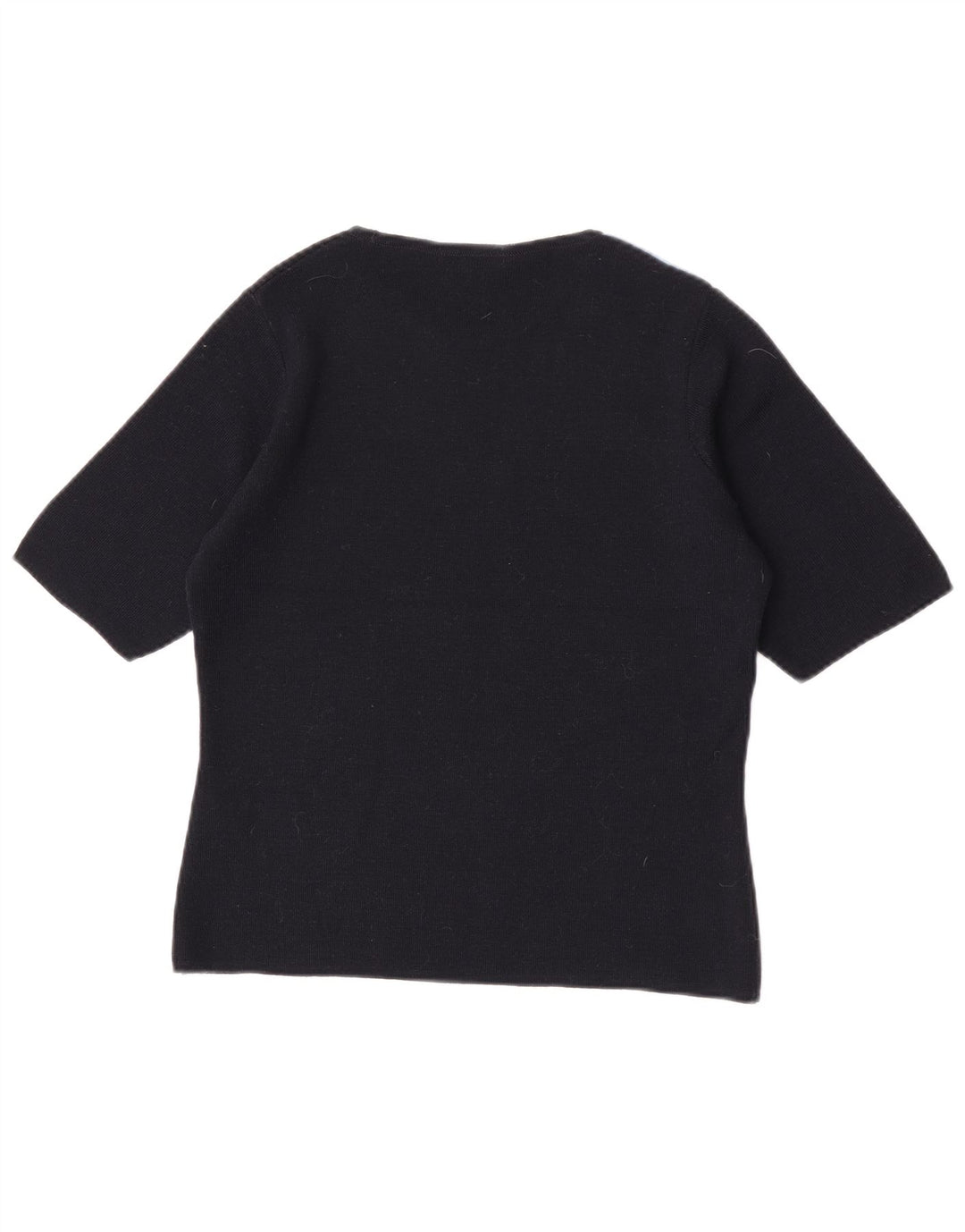 Marks & Spencer Pull col bateau pour femme UK 14 Medium Noir