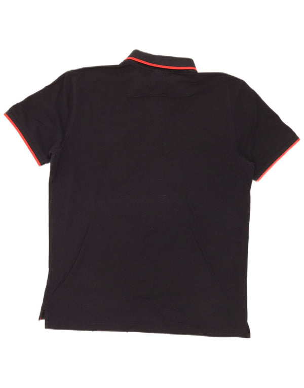 Hugo Boss Polo Homme XL Noir Coton