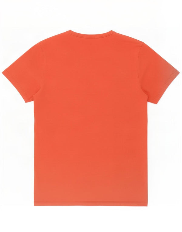 Diesel T-shirt graphique pour femme UK 14 Large Rouge Coton