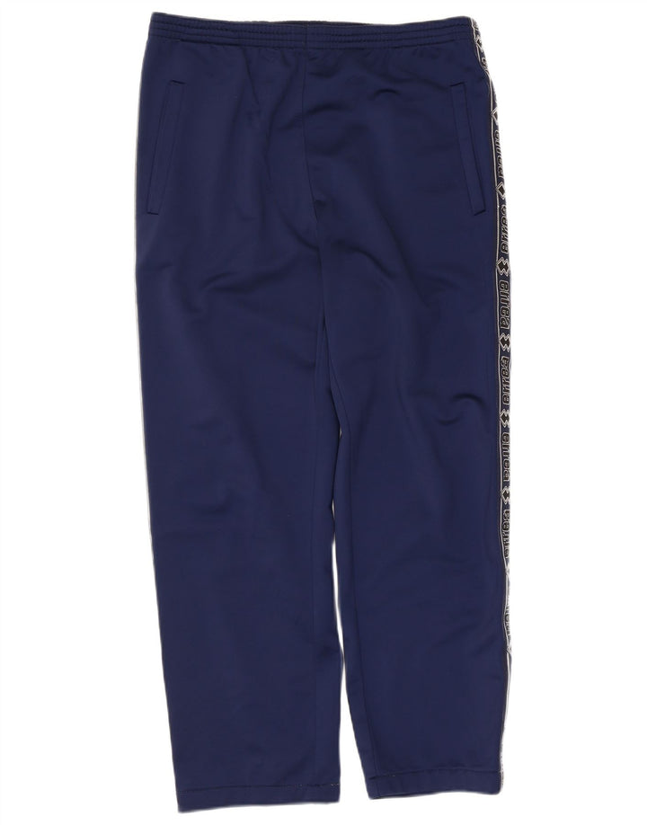 Errea Pantalon De Survêtement Graphique Homme Bleu Marine Moyen Polyester