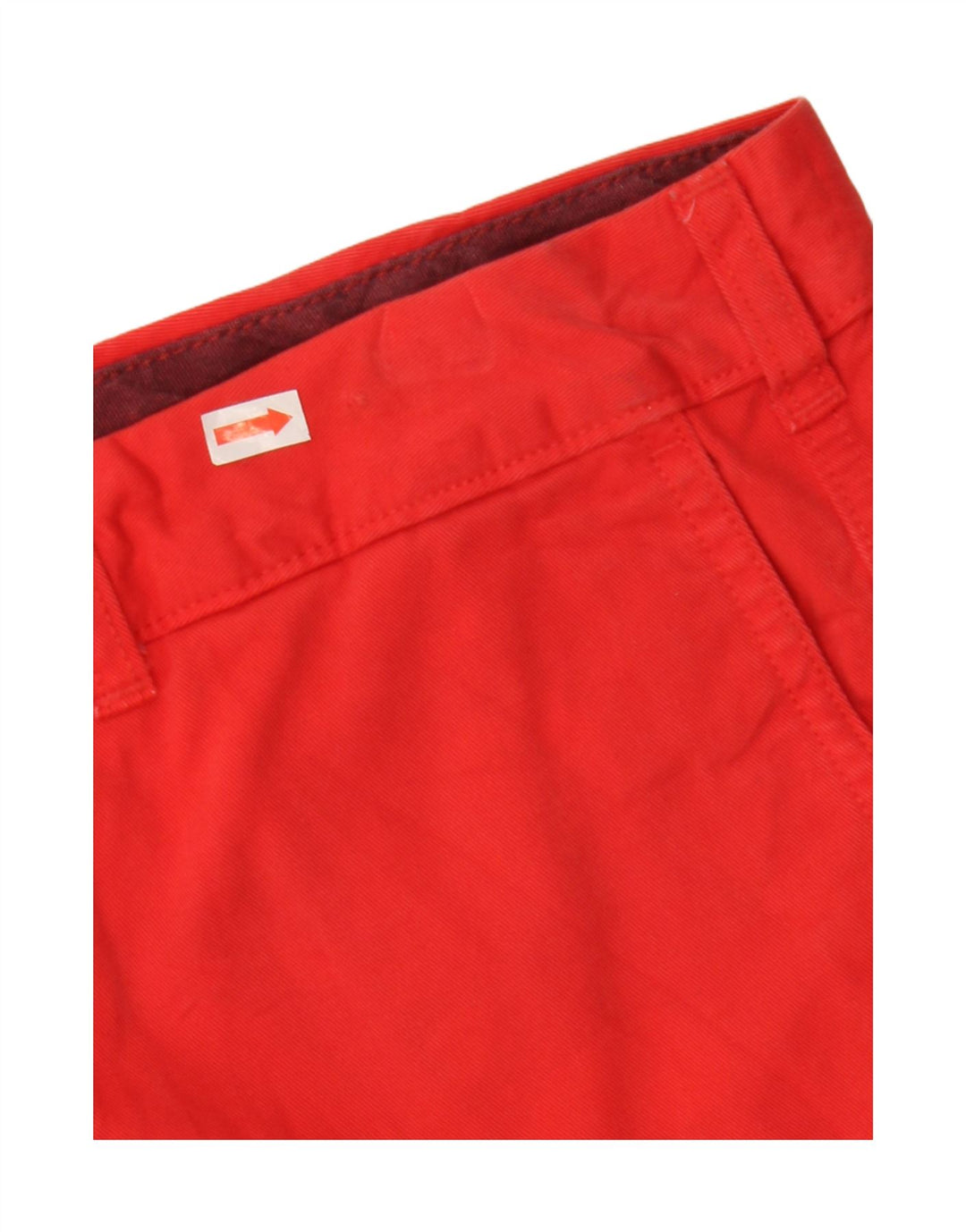 Jack Wills Short chino pour femme UK 12 Medium W32 Rouge