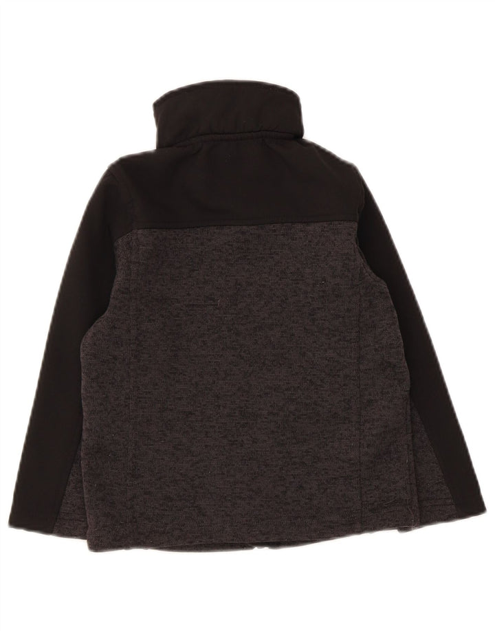 Dkny Veste de survêtement pour garçon 3-4 ans Noir Colourblock Polyester
