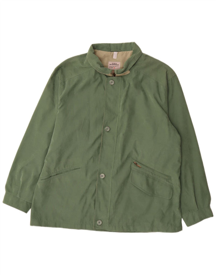 veste utilitaire homme vintage UK 50 5XL Polyester vert