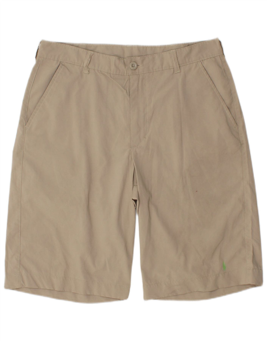 IZOD Short Chino Homme W32 Polyester Beige Moyen