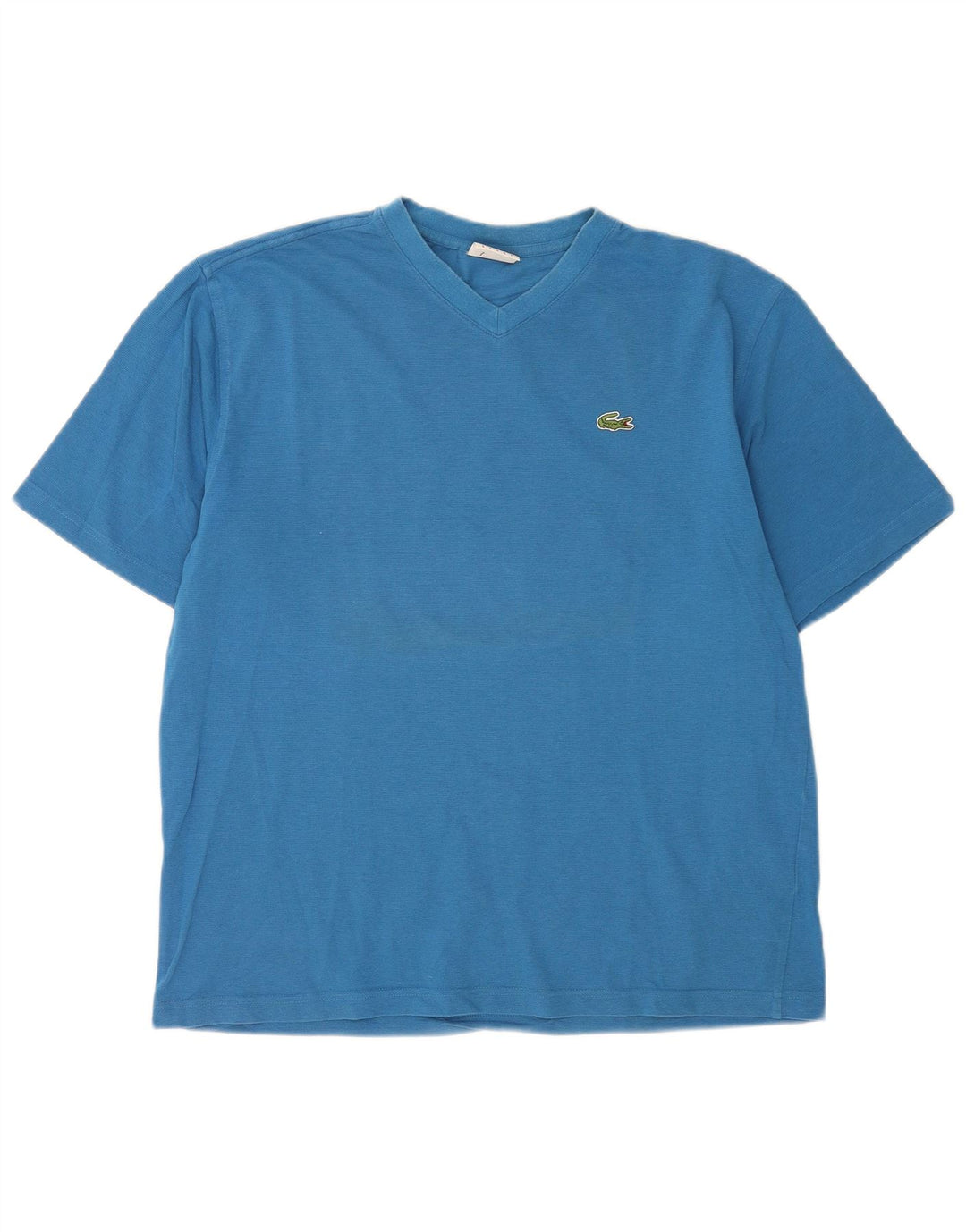 Lacoste T-Shirt Homme Top Taille 5 Grand Bleu Coton