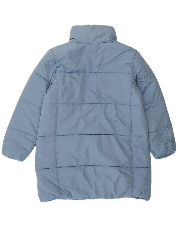 Marks & Spencer Veste matelassée pour femme UK 14 Large Bleu Polyester
