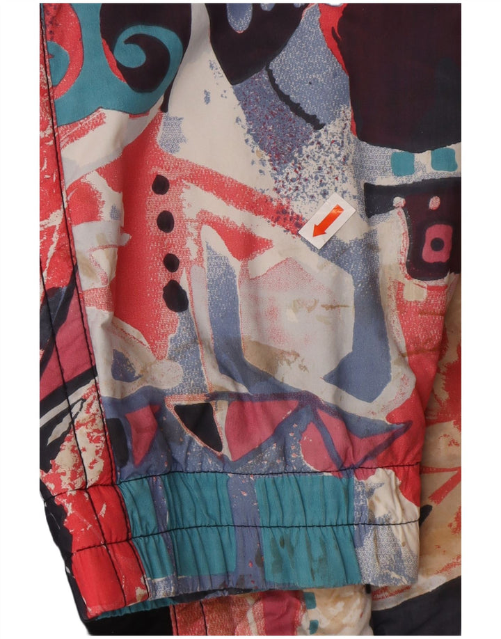 MAIER Veste coupe-vent surdimensionnée pour homme UK 6 XS Noir Floral