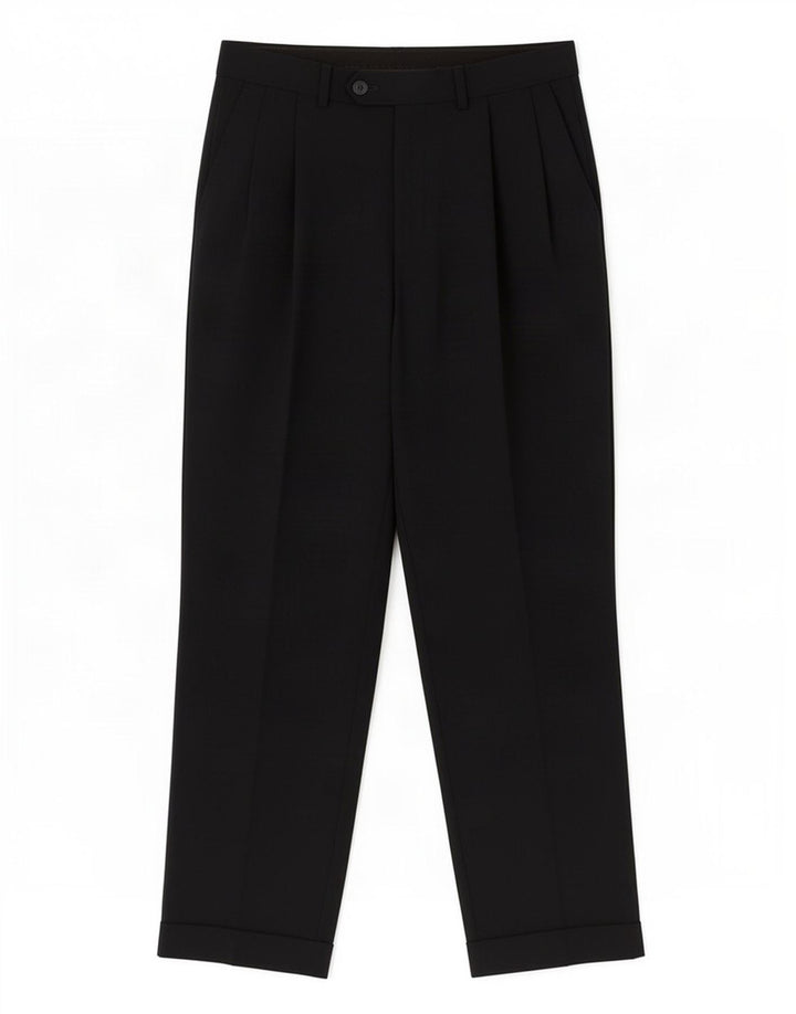 Marks & Spencer Pantalon de costume pour homme W30 L29 Bleu marine Polyester