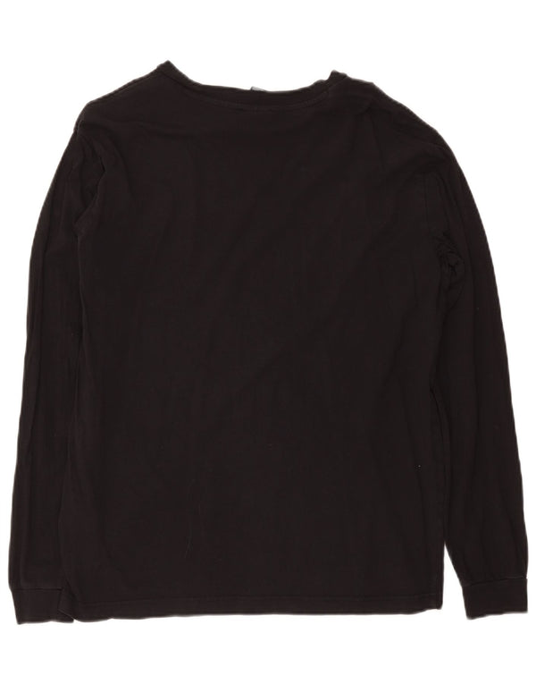 Champion Haut graphique à manches longues pour homme en coton noir moyen