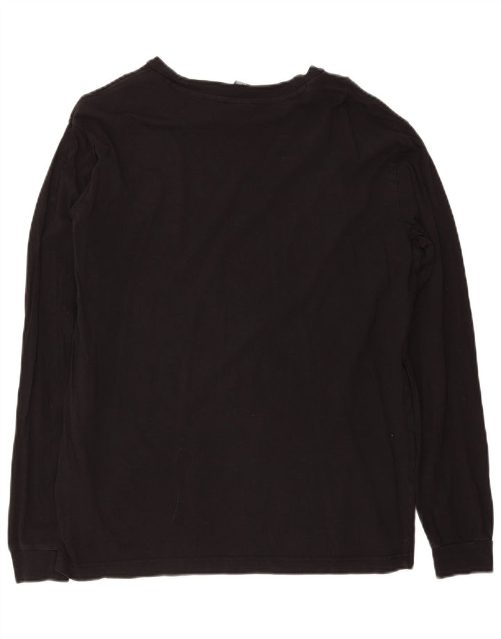 Champion Haut graphique à manches longues pour homme en coton noir moyen