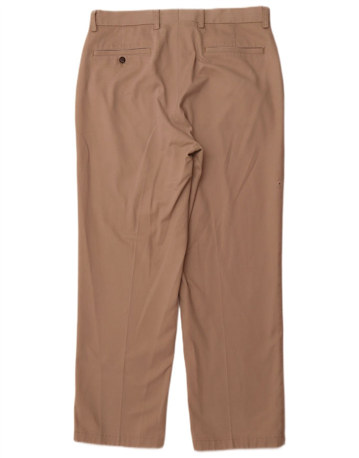 Orvis Pantalon Chino Droit Homme W34 L30 Coton Beige