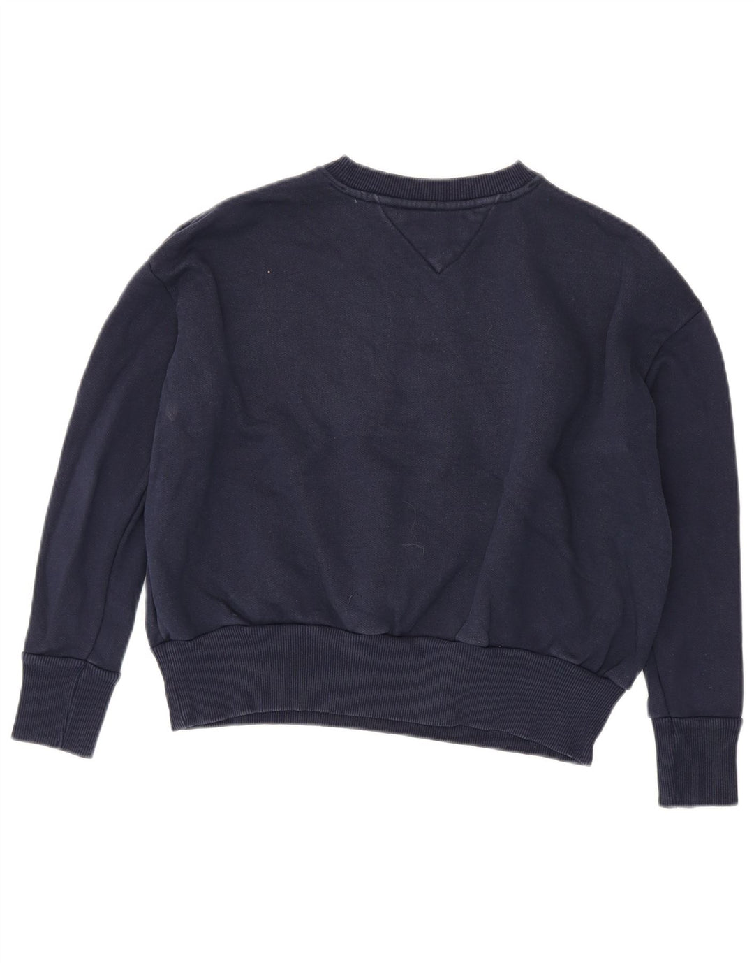 Tommy Hilfiger Sweat-shirt surdimensionné pour femme UK 10 Petit Bleu marine