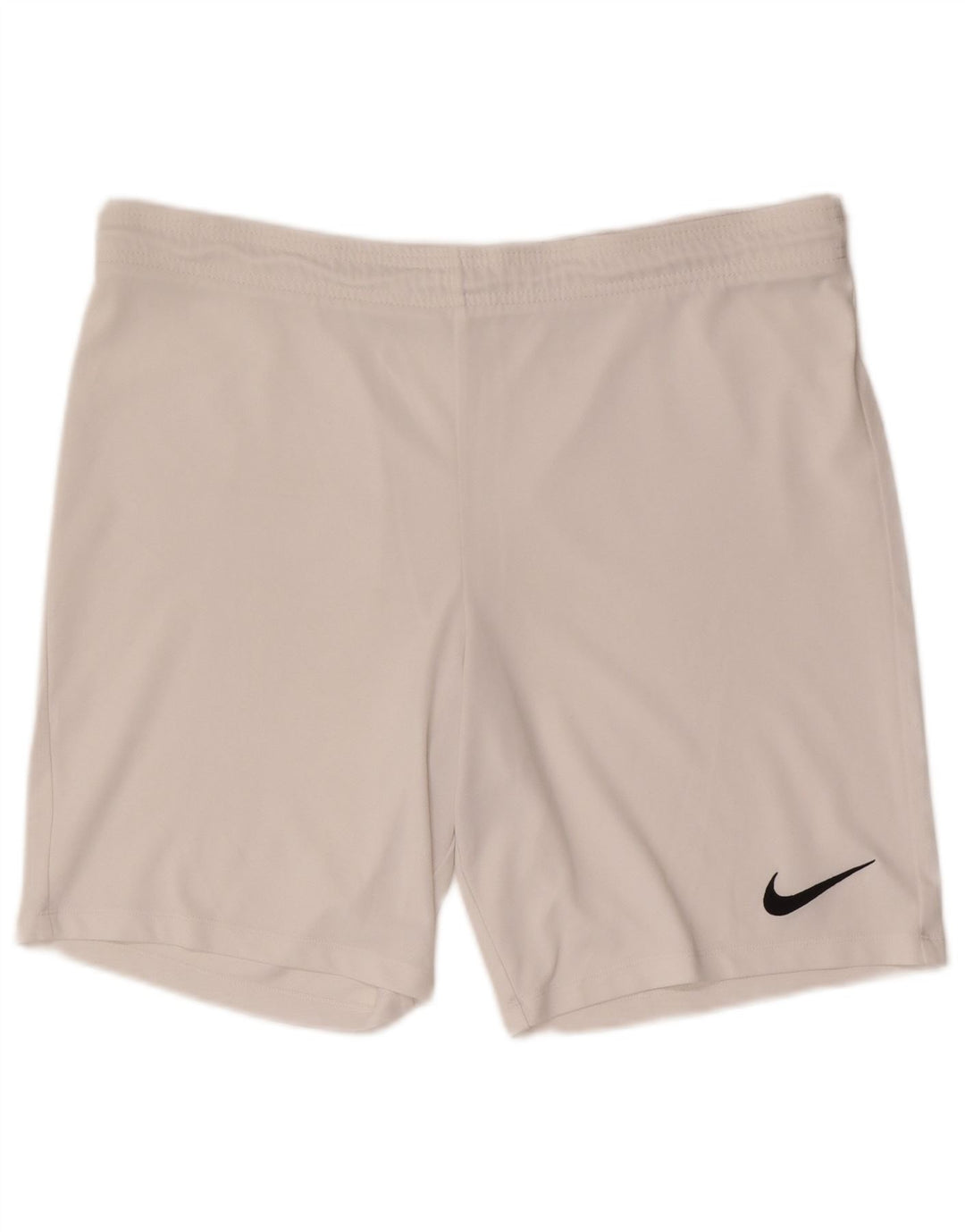 Nike Short de sport Dri Fit pour homme Blanc Taille L