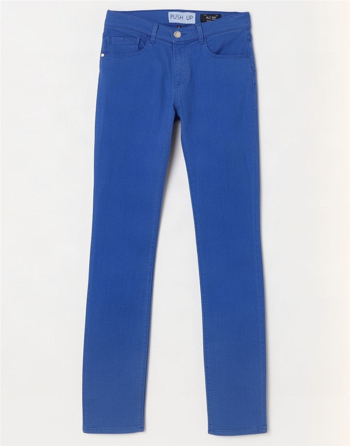 Armani Jeans Jean Slim Push Up Femme W24 L28 Bleu Modal