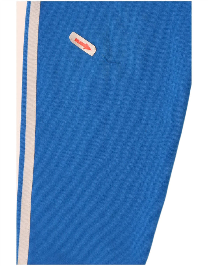 Adidas Pull à capuche zippé graphique pour homme Bleu moyen Polyester