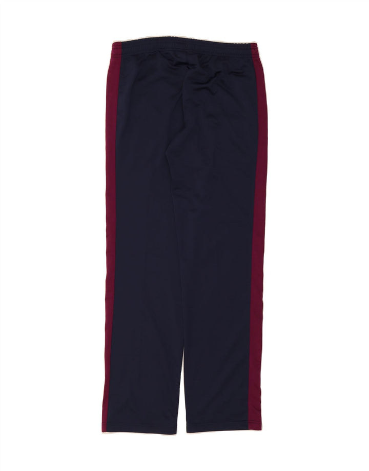 PUMA Womens Tracksuit Trousers UK 12 Medium  Navy Blue Colourblock Vintage Puma and Second-Hand Puma from Messina Hembry 