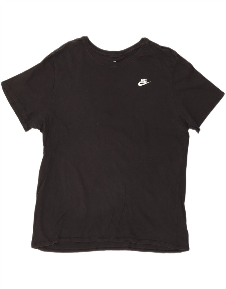 NIKE Mens T-Shirt Top 2XL Black Cotton Vintage Nike and Second-Hand Nike from Messina Hembry 