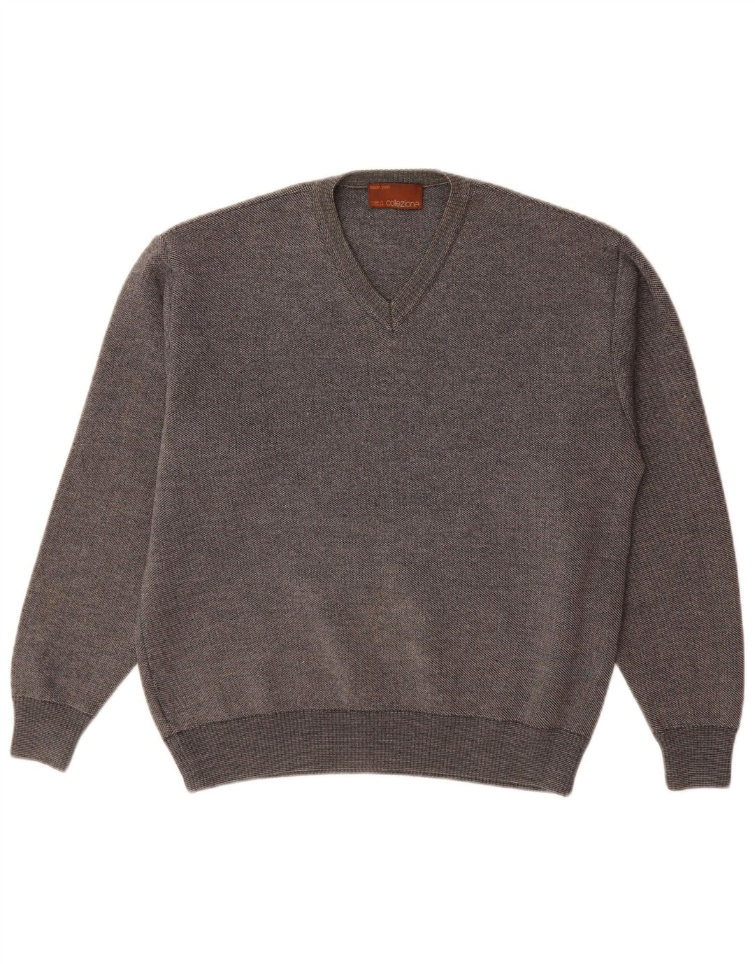 Marks & Spencer Pull col V pour homme Petit gris
