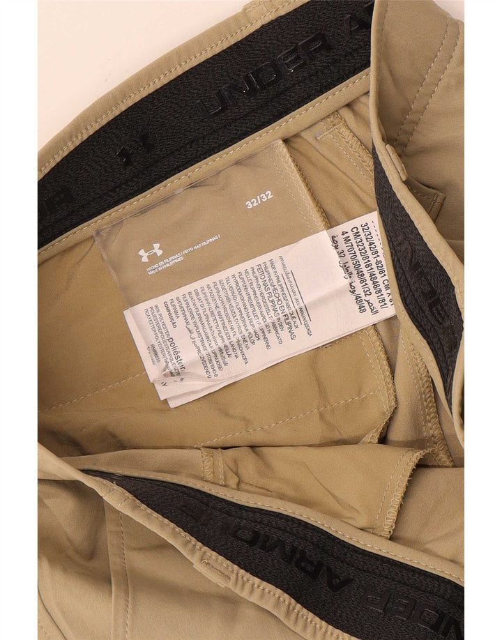 Under Armour Pantalon Chino Slim Homme W32 L32 Beige Polyester