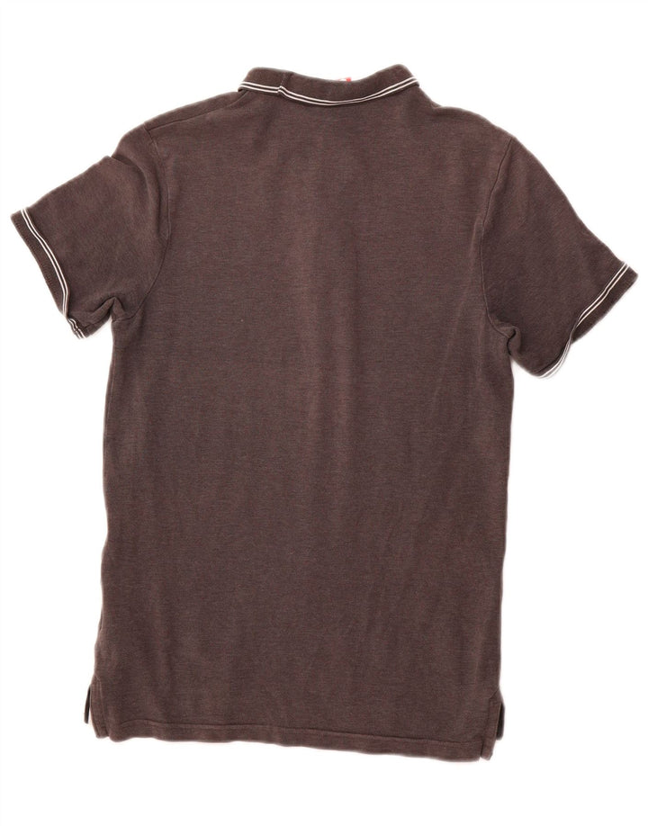 NIKE Polo Homme Petit Gris Coton