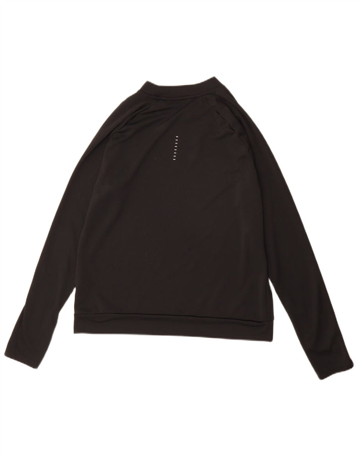 Nike Haut Dri Fit à manches longues pour homme Taille S Noir Polyester
