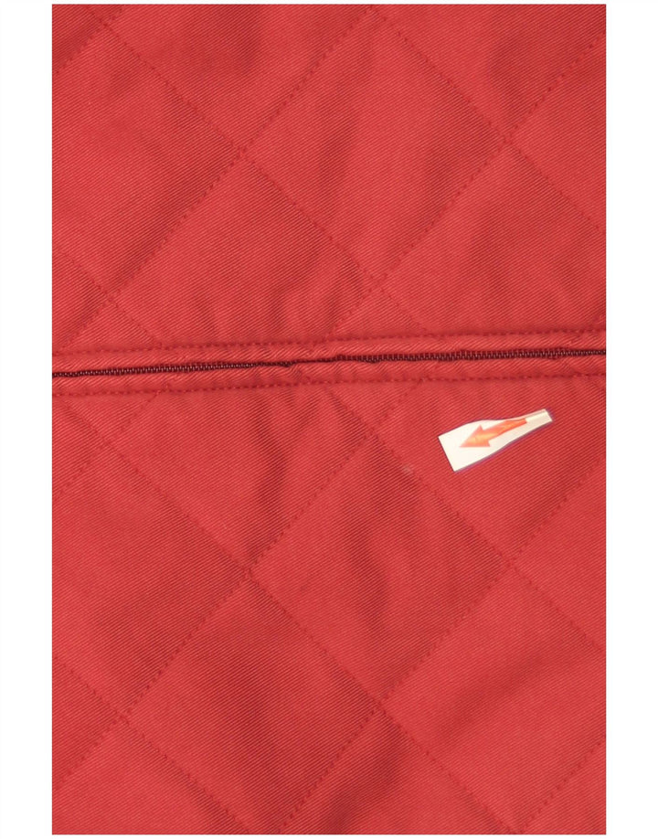 Orvis Gilet matelassé pour femme UK 16 Large Rouge Polyester