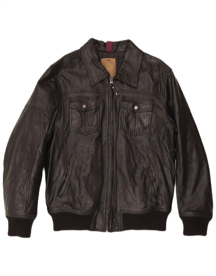 Conbipel Veste en cuir homme IT 54 XL Noir