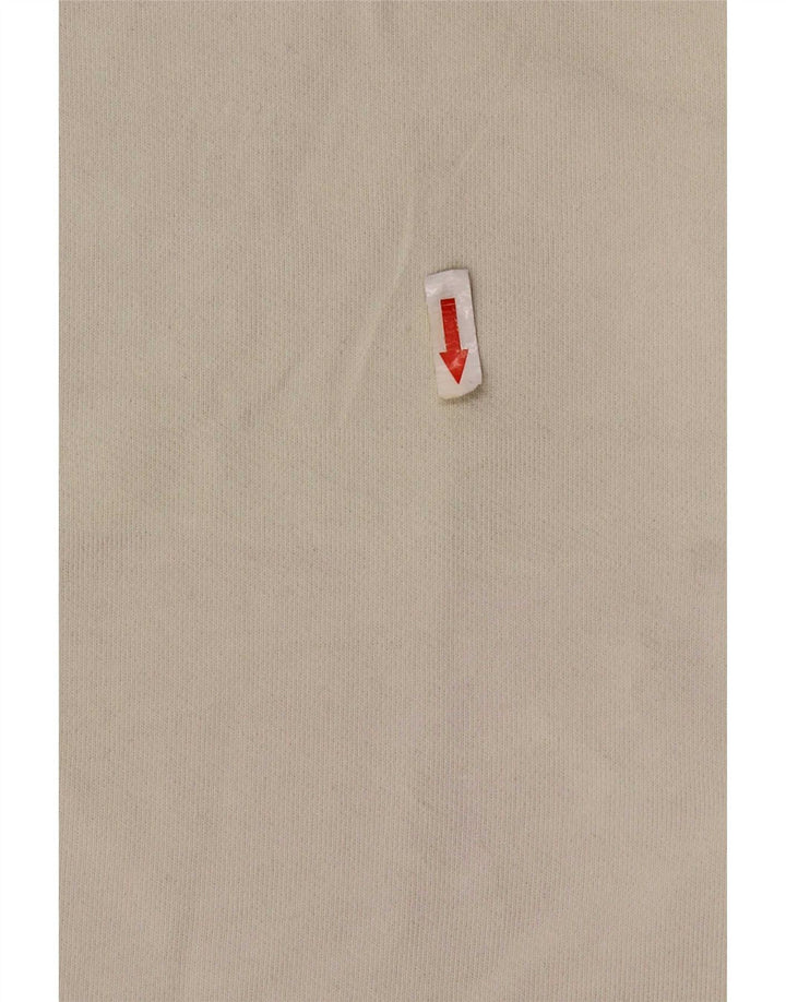 Levi's Pull à Capuche Graphique Homme Blanc Coton