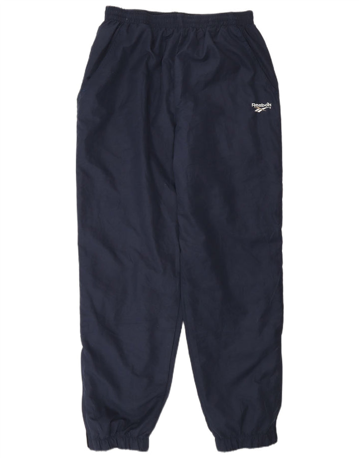 Reebok Pantalon de Survêtement Homme Joggers Large Bleu Marine Polyester
