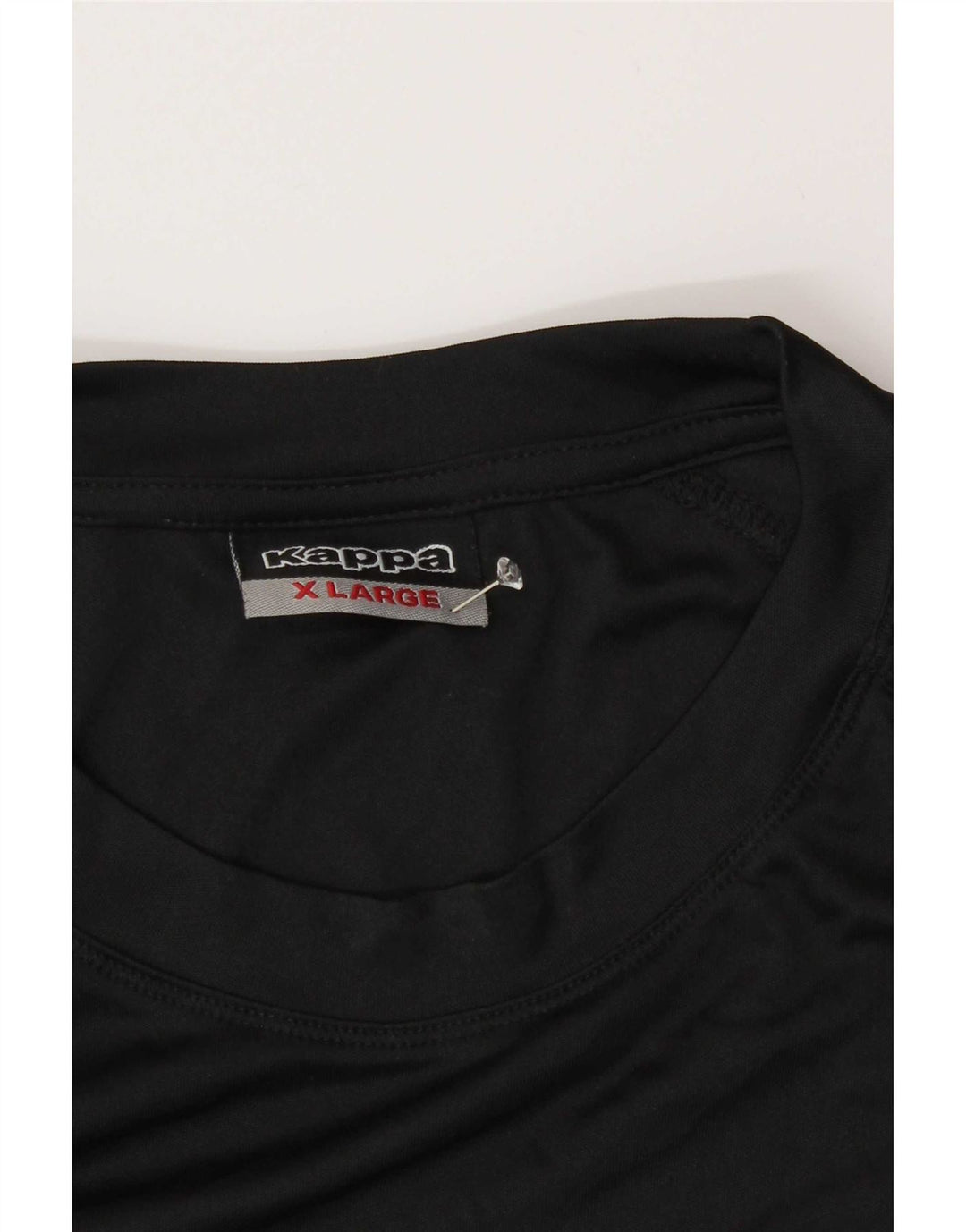 Kappa T-Shirt Graphique Homme XL Noir