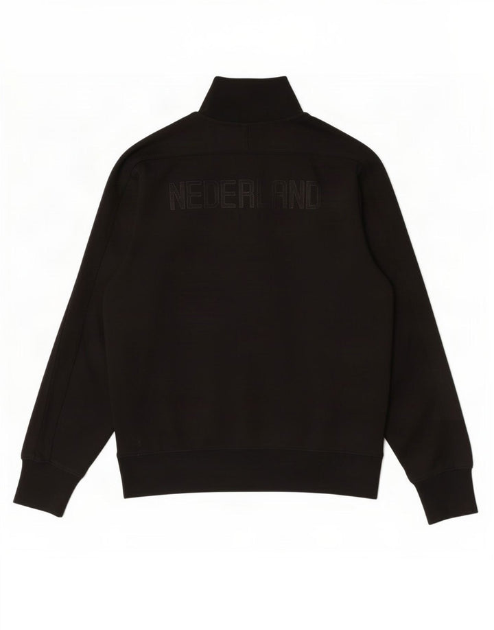 Nike Veste de survêtement graphique KNVB pour homme en polyester à fines rayures noires