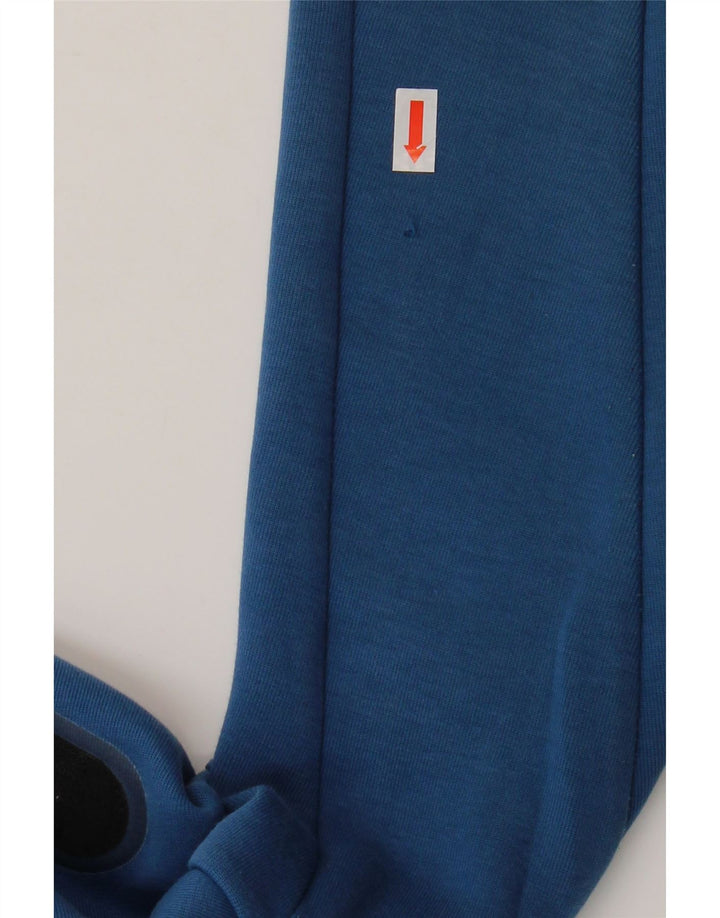 NIKE Pull à capuche zippé en coton color block bleu moyen pour homme