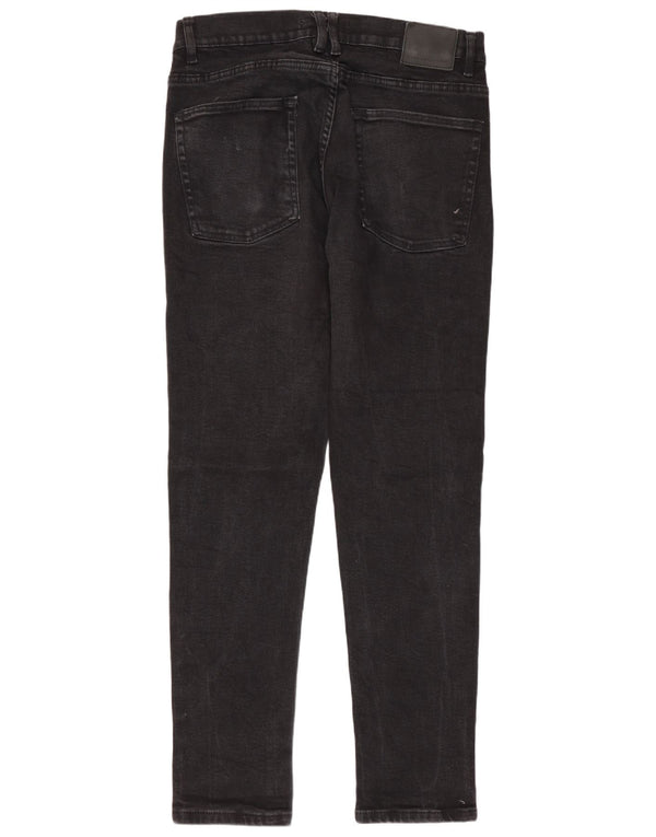 Zara Jean Slim Homme EU 44 Large W34 L30 Coton Noir
