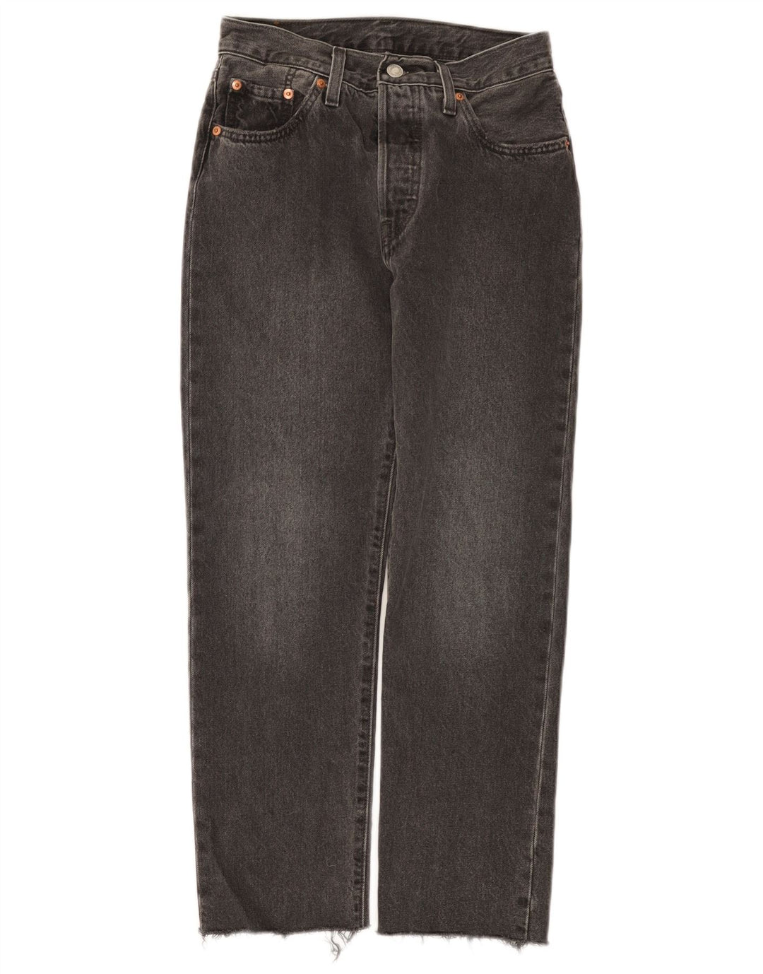 Levi's Jean Droit 501 Femme W25 L26 Gris Coton