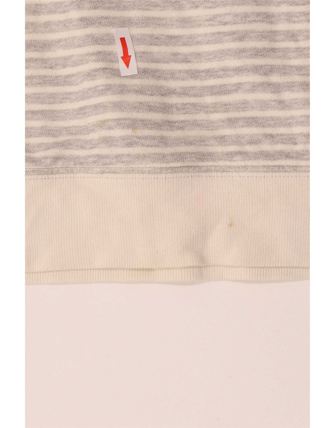 Joules Pull col roulé pour femme UK 12 Gris moyen à fines rayures