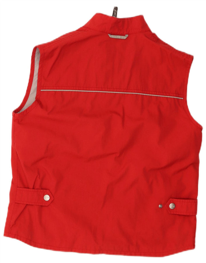 Brema Gilet utilitaire pour femme UK 10 Small Rouge Polyamide