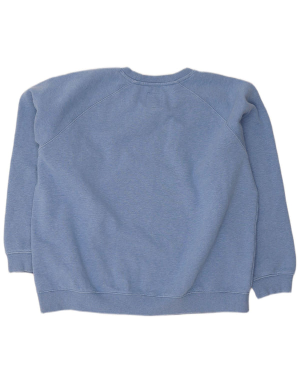 Crew Clothing Sweat-shirt surdimensionné pour femme UK 18 XL Bleu Coton
