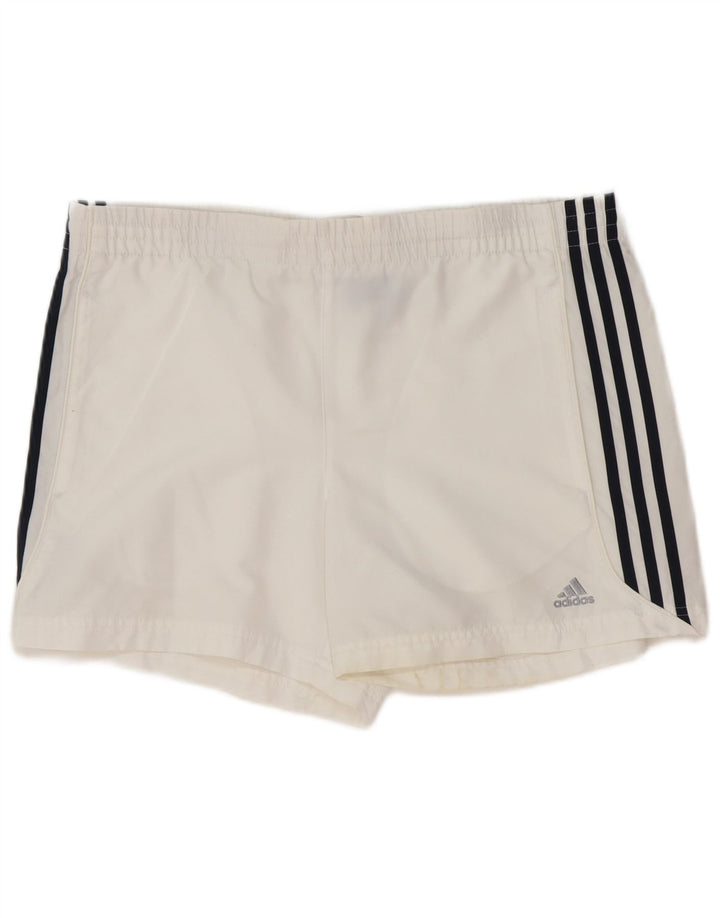 Adidas Short de sport Clima 365 pour homme Petit Blanc Polyester