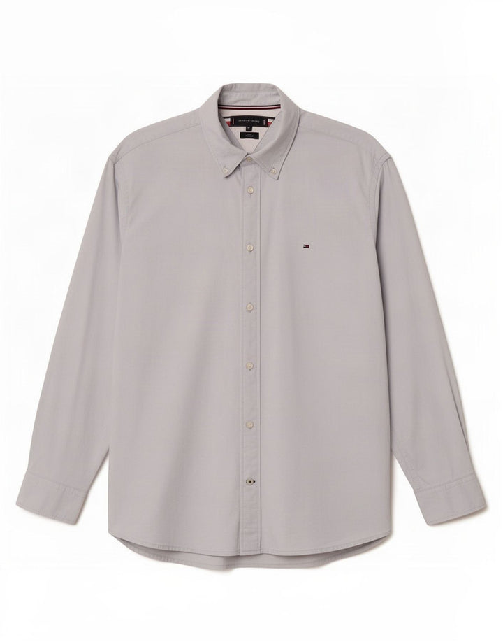 Tommy Hilfiger Chemise Regular Fit Homme Bleu XL
